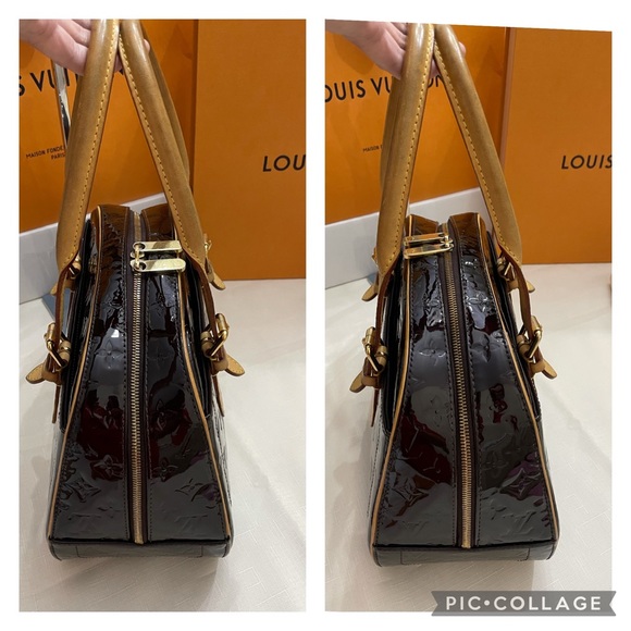 Louis Vuitton Amarante Monogram Vernis Summit Bag - Picture 8 of 15